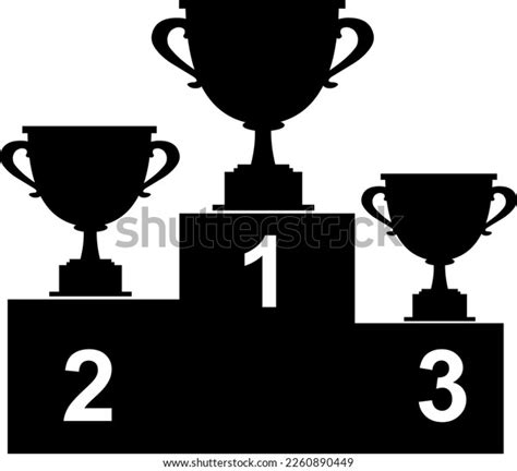 Vector Illustration Icon First Second Third Stock Vector (Royalty Free ...