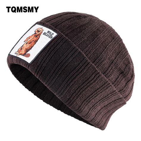 Tqmsmy Gorro De Malha Masculina Inverno Quente Tric Chap Us Moda