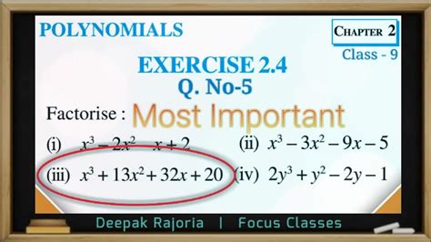 Polynomials Class Th Ex Q Iii Factorise X X X