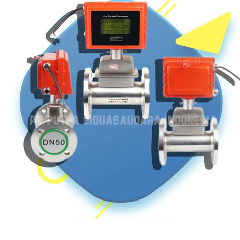 GAS METER SHM TURBINE DIGITAL FLOWMETER DN80 3 INCH PT PUTRA