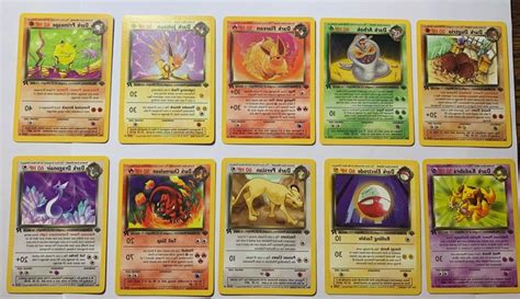 Gamefreak Carta coleccionable First edition 1999 Pokémon Catawiki