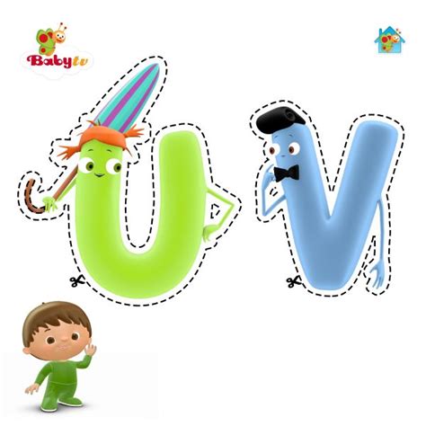 Charlie The Alphabet UV