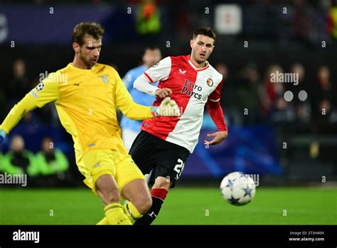 ROTTERDAM - Santiago Gimenez of Feyenoord during the UEFA Champions ...