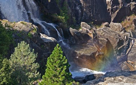 Rainbow Over Waterfall Ultra Hd Wallpaper For 4k Uhd Tv And Desktop