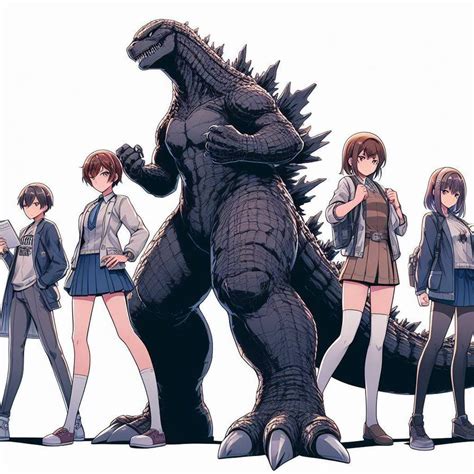 Anime Godzilla By Prehistoricpark96 On Deviantart