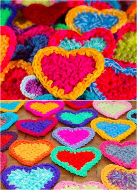 35 Free Crochet Heart Pattern For Beginners Crochet Hearts