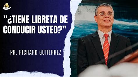 Tiene Libreta De Conducir Usted Pr Richard Guti Rrez Youtube