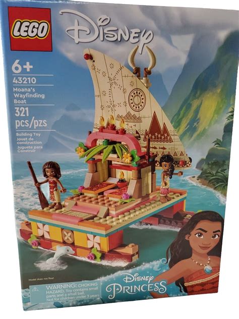 Lego Disney Princess Moana S Wayfinding Boat Toy New Sealed Ebay