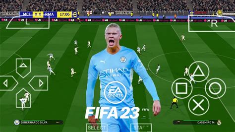 Fifa 23 Ppsspp Android Mobile Gameplay Offline Youtube