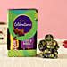 Buy Send Blissful Ganesha Idol Cadbury Combo Online Fnp