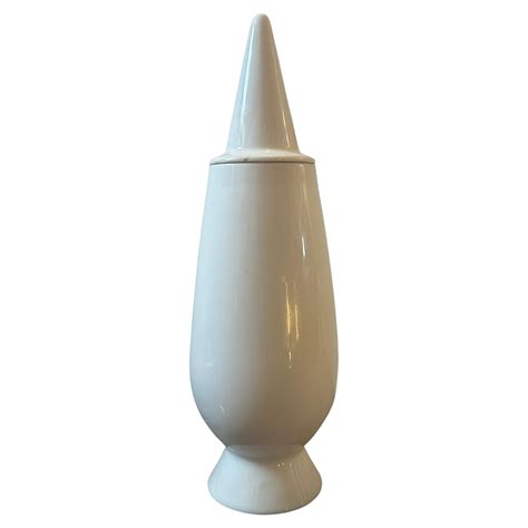 1990s Modern Alessi Tendentse White Porcelain Design Vase By Alessandro Mendini At 1stdibs