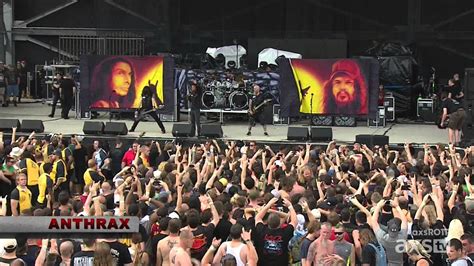 Anthrax Rock On The Range Festival 2015 FULL HD YouTube