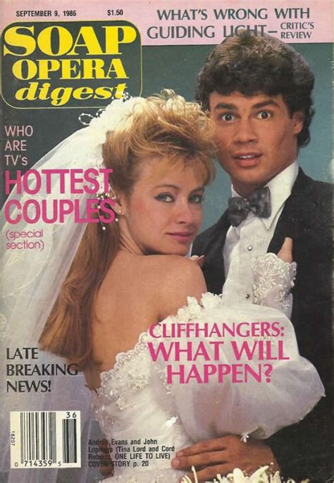 Tina And Cord One Life To Live Classic Soap Opera Digest Covers One