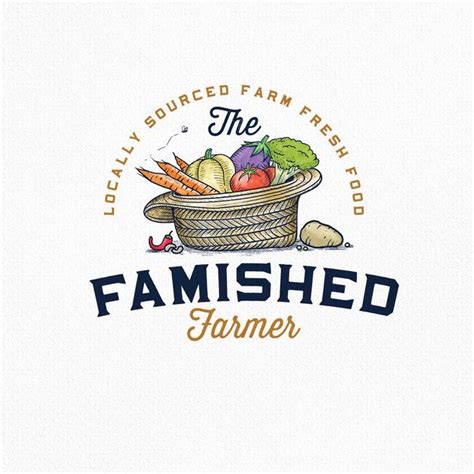 Serving Locally Sourced Fresh Food Vending Catering Events Check Out This Logo Design On