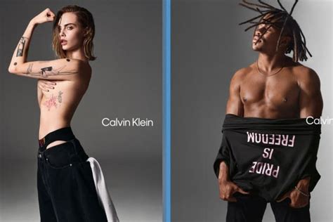 Cara Delevingne Launches Calvin Kleins Pride Campaign With Lip