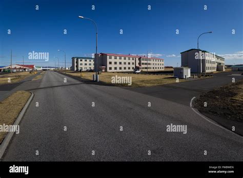 Nato barracks in Iceland Stock Photo - Alamy