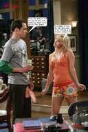 Post Fakes Harveylogan Jim Parsons Kaley Cuoco Penny Sheldon