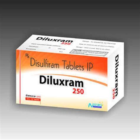 Diluxram 250 Disulfiram 250mg