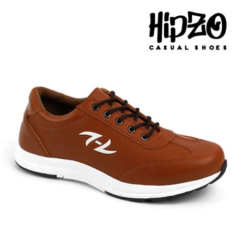 Jual Hipzo Sepatu Pria Casual M Coklat Muda Series Original