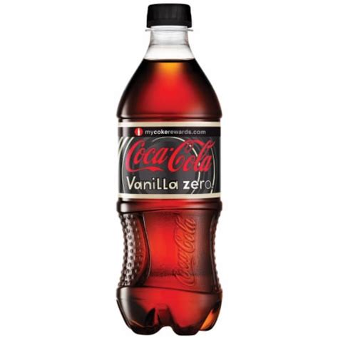 Coca Cola Zero Sugar Vanilla Soda Fl Oz King Soopers