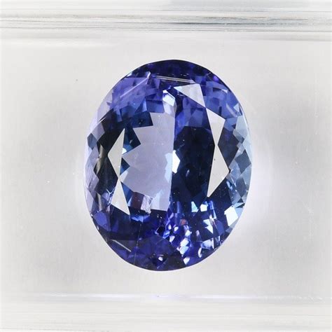 Violet bleuté sans réserve Tanzanite 3 61 ct Catawiki