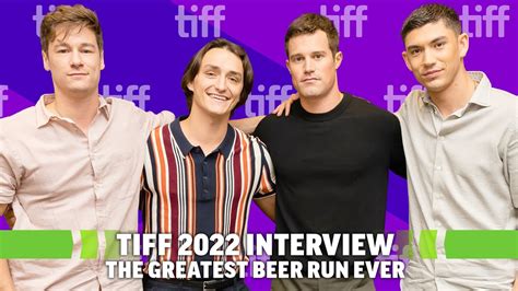 Greatest Beer Run Ever Interview Kyle Allen Archie Renaux Jake