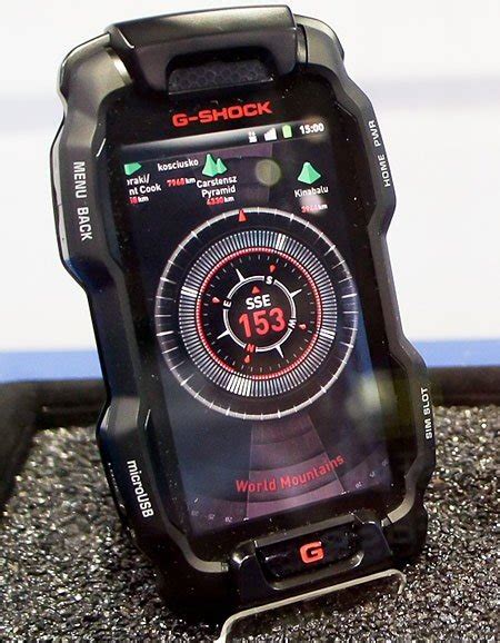 Casio G Shock Rugged Smartphone Showcased At Ces 2012