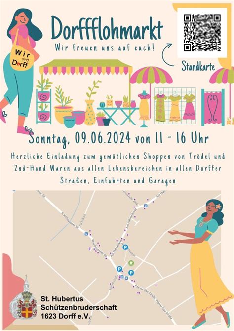 Dorfflohmarkt Am 09 06 2024 Von 11 16 Uhr St Hubertus