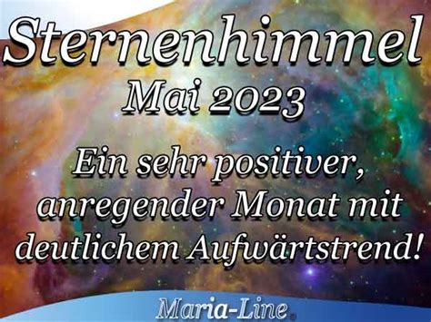 Horoskop Sternenhimmel Horoskop Mai