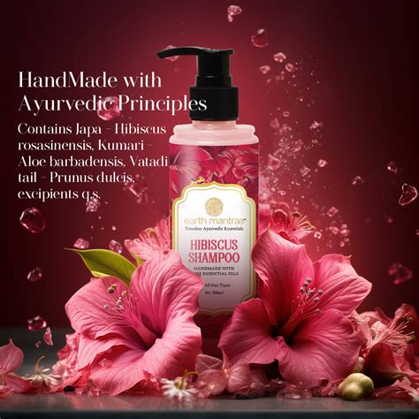 Hibiscus Shampoo For Healthy Hair Earth Mantraa