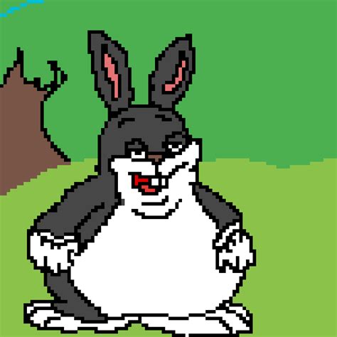 Pixilart Big Chungus By Yourlocalfool