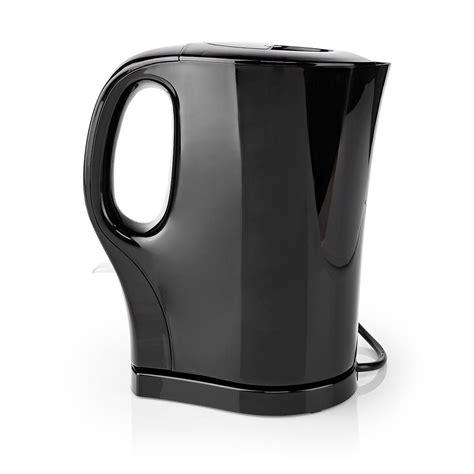 Electric Kettle | 1.7 l | Plastic | Black | Boil-dry protection