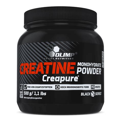 Olimp Creapure Creatine Monohydrate Powder 500g Helsekost No