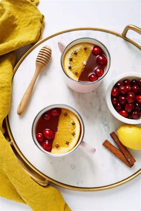 Cranberry Spiced Hot Toddy A Beautiful Mess