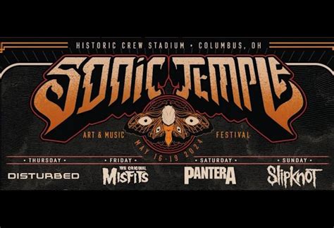 SLIPKNOT PANTERA DISTURBED And MISFITS To Headline 2024 SONIC TEMPLE