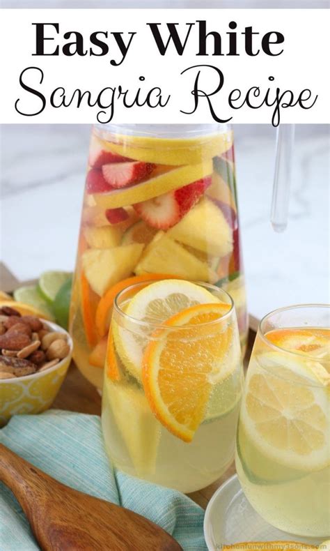 Summer Sangria Easy White Wine Sangria Artofit