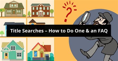 title searches      faq