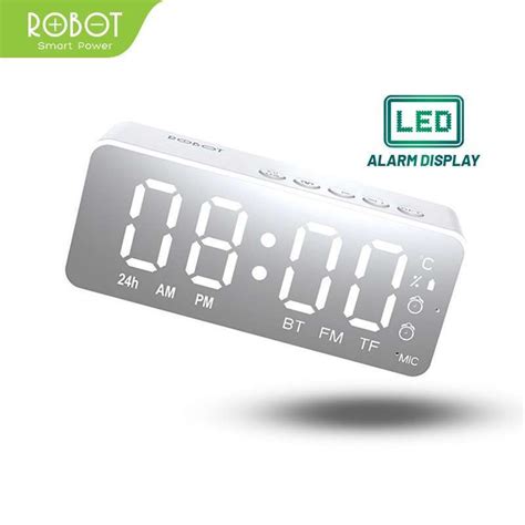 Jual Speaker Bluetooth Robot Rb Alarm Led Indicator Bluetooth Hi