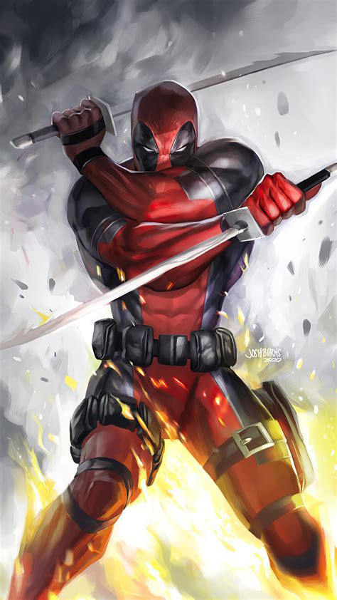 2160x3840 Deadpool Two Swords Sony Xperia X,XZ,Z5 Premium HD 4k ...