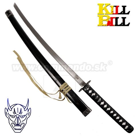 Kill Bill 2 Bills Sword Katana Hattori Hanzo Samurai Meč Commandosk