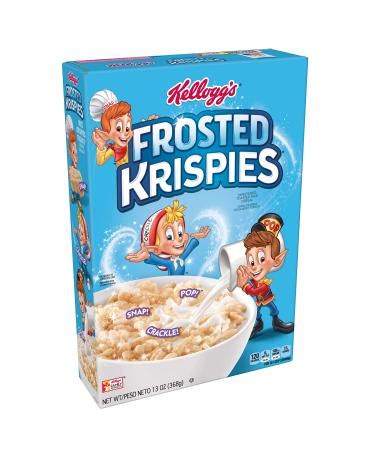 Kellogg S Frosted Krispies Breakfast Cereal Toasted Rice Cereal Fat