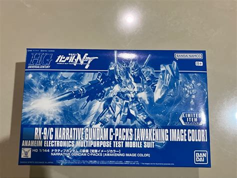 Hg Narrative Gundam C Packs Awakening Image Colour Hobbies Toys