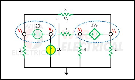 Supernode Analysis Wira Electrical