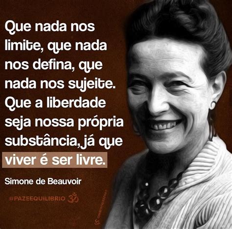 Simone De Beauvoir Frases - 10