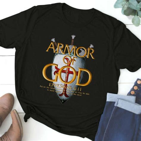 Buy Armor Of God Ephesians Bible Verse Religious Christian Men Shirt