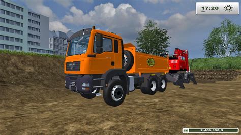 Mods Farming Simulator Man Tga Meiller Kipper