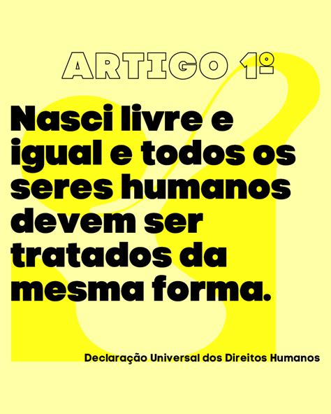 Campanha Celebra Os 75 Anos Da Declaração Universal Dos Direitos