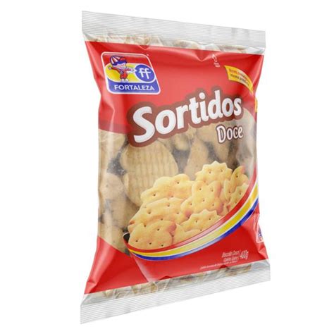 Biscoito Sortido Fortaleza Pacote 400g Super Primavera