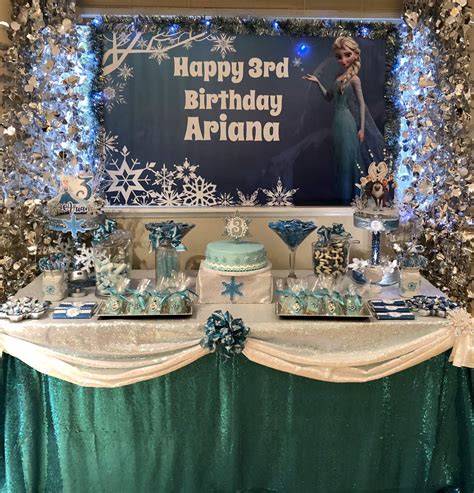 Frozen Birthday Frozen 3rd Birthday Party Catch My Party
