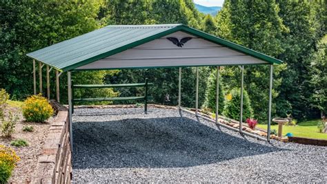 Vertical Roof Metal Carports X X Usa Steel Buildings Florida